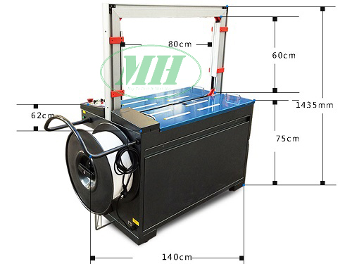 Máy đai thùng tự động